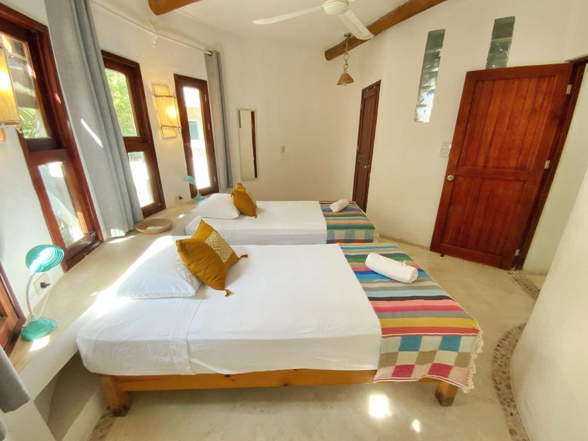 Casa Cacahuate Holbox-Casa Entera Con Jardin-Whole House With Garden Villa Exterior photo